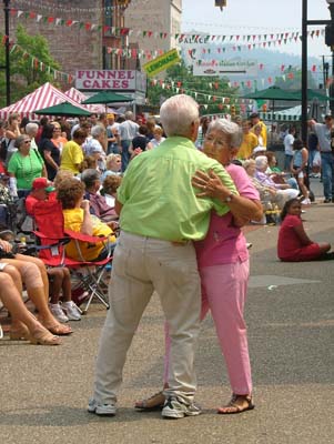 Scene from the West Virginia Italian Heritage Festival